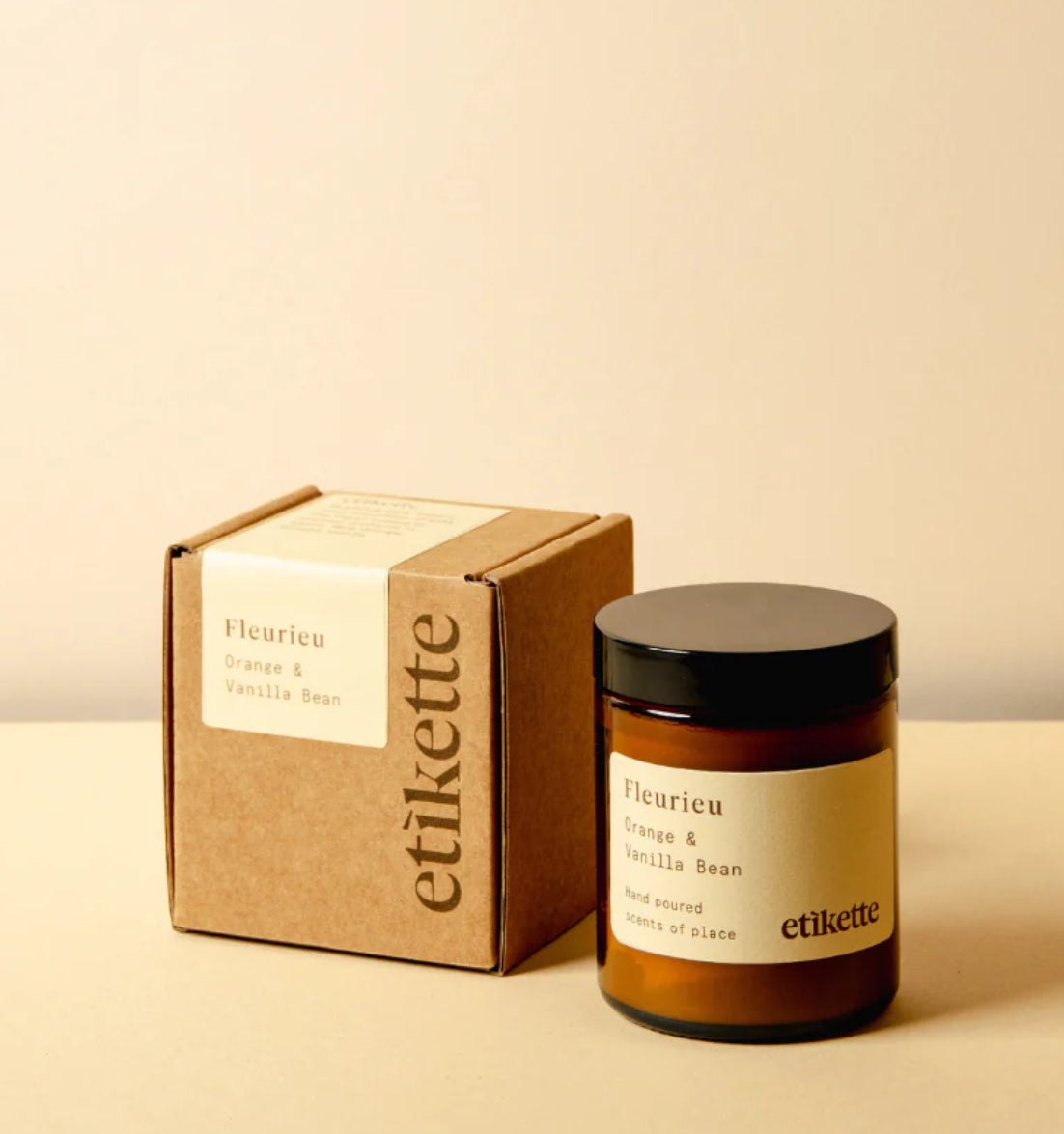 Fleurieu // Orange and Vanilla candle