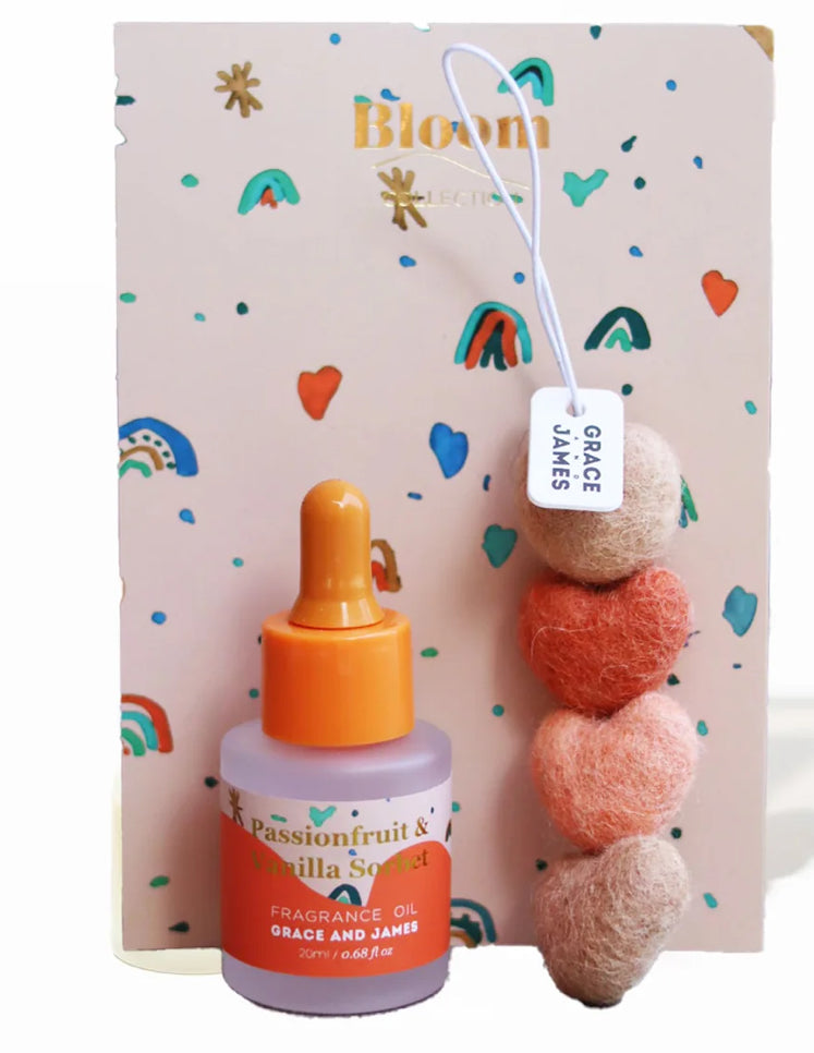 Heart Passionfruit Sorbet Air Freshener