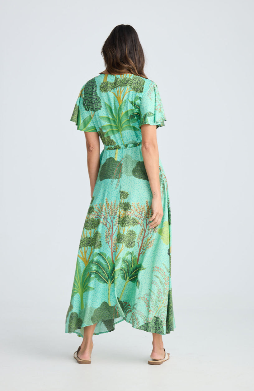 Tropics Wrap Dress