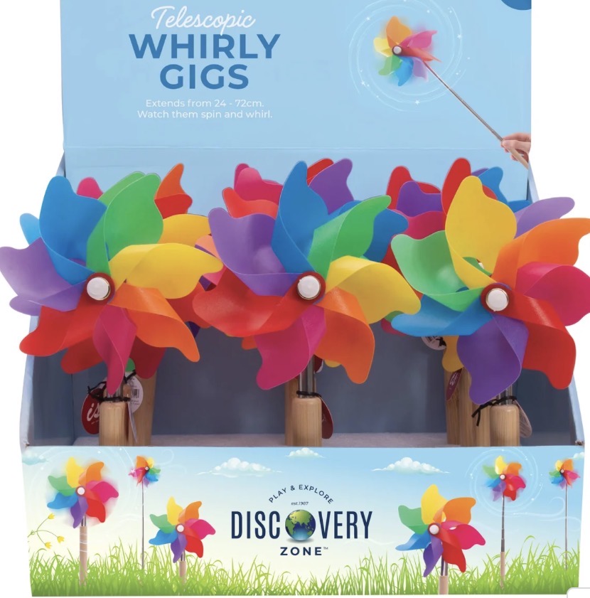 Discovery Zone Telescopic Whirly Gigs