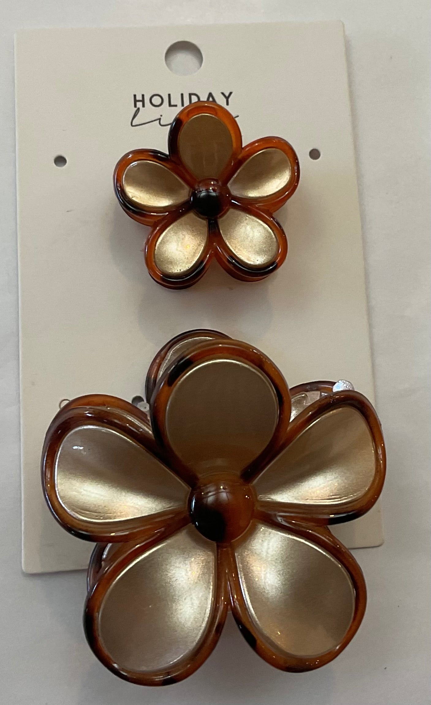 Flora Hair Claw Set Of 2