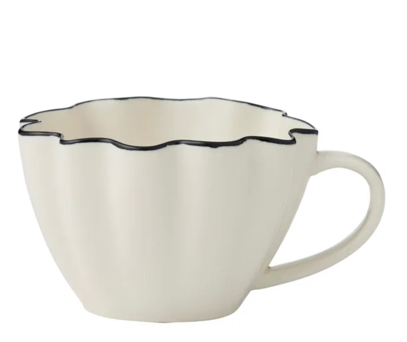Winslow Ceramic Mug Ivory/Black