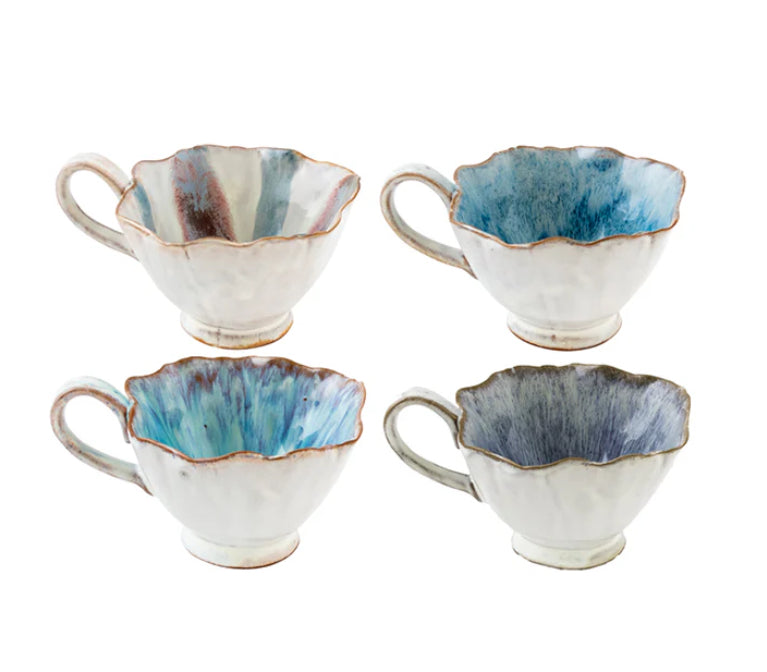 Yuki Stoneware Cup Aqua Glaze