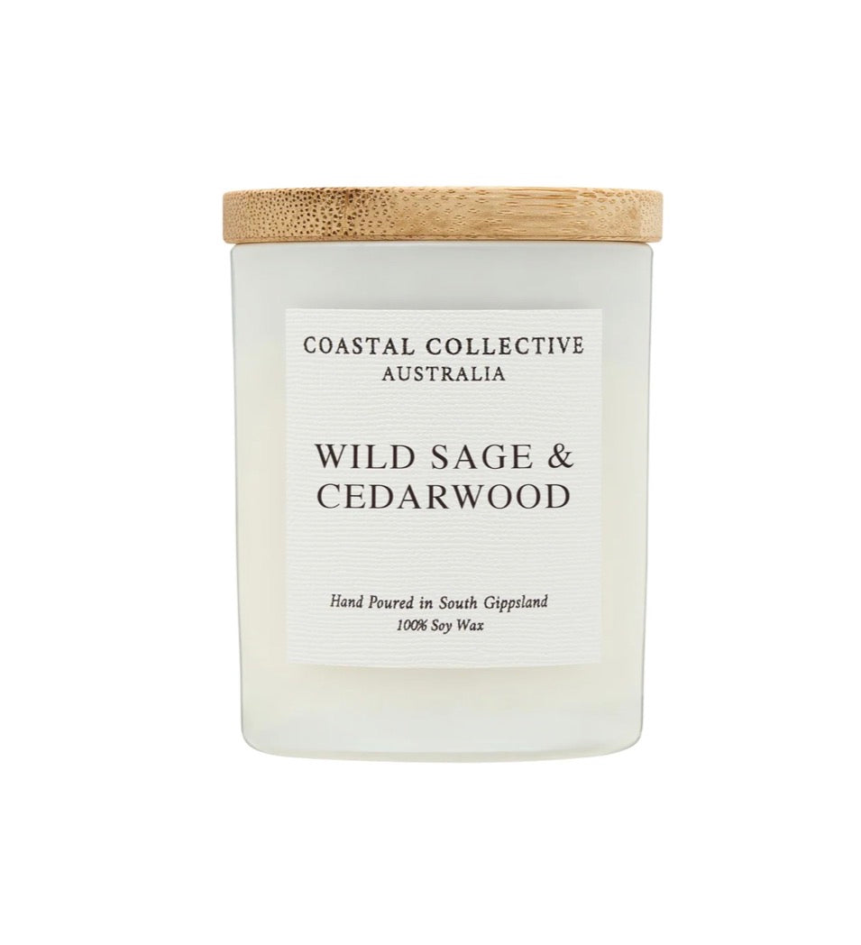 Wild Sage & Cedarwood Mini Jar Candle