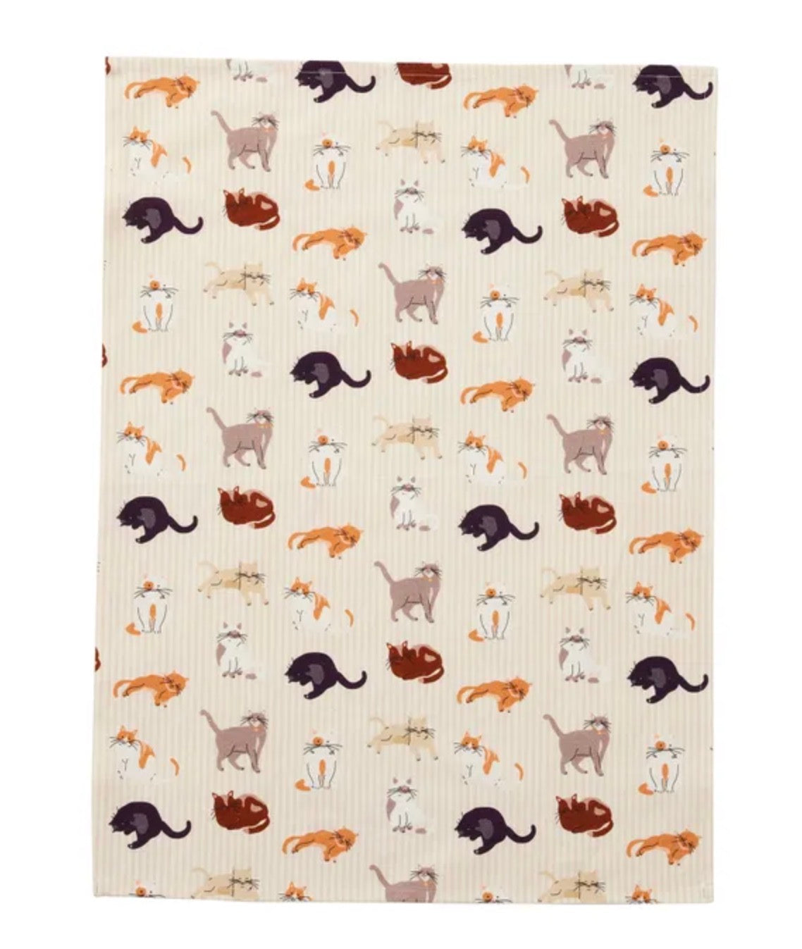 LE CHAT COTTON TEATOWEL 50X70CM MULTI