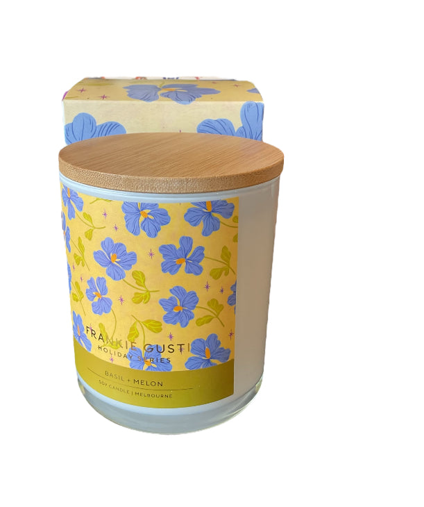Holiday Series Candle | Basil + Melon
