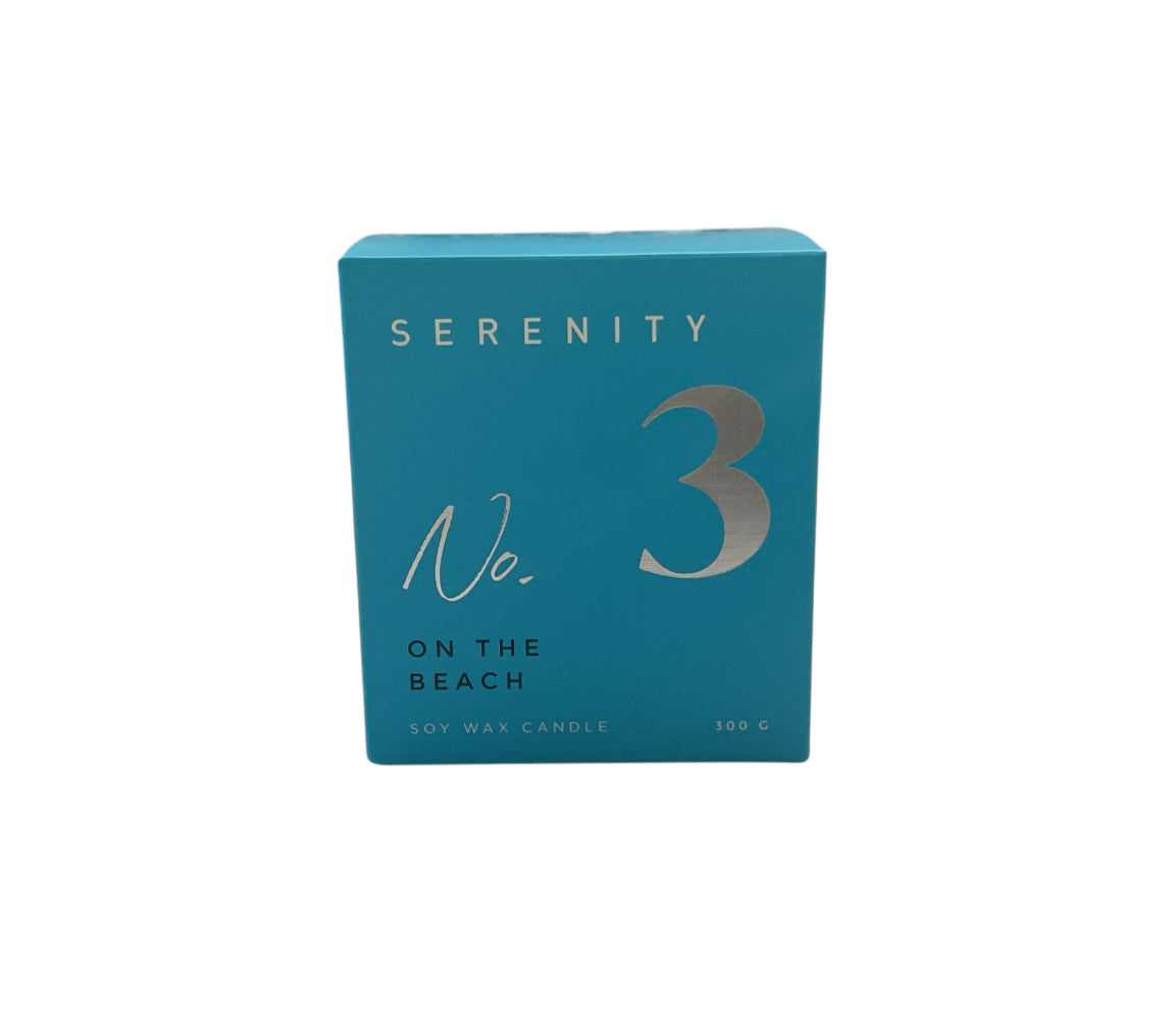 No. 3 Serenity Candle | On The Beach