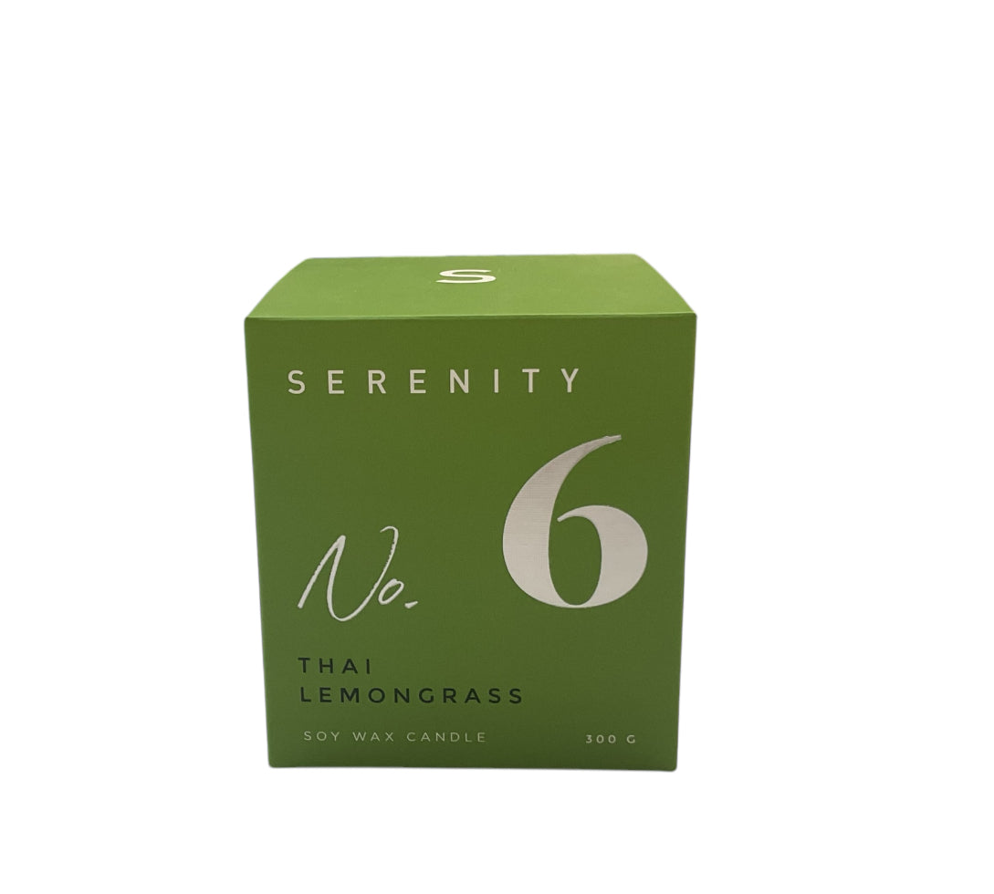 No. 6 Serenity Candle | Thai Lemongrass
