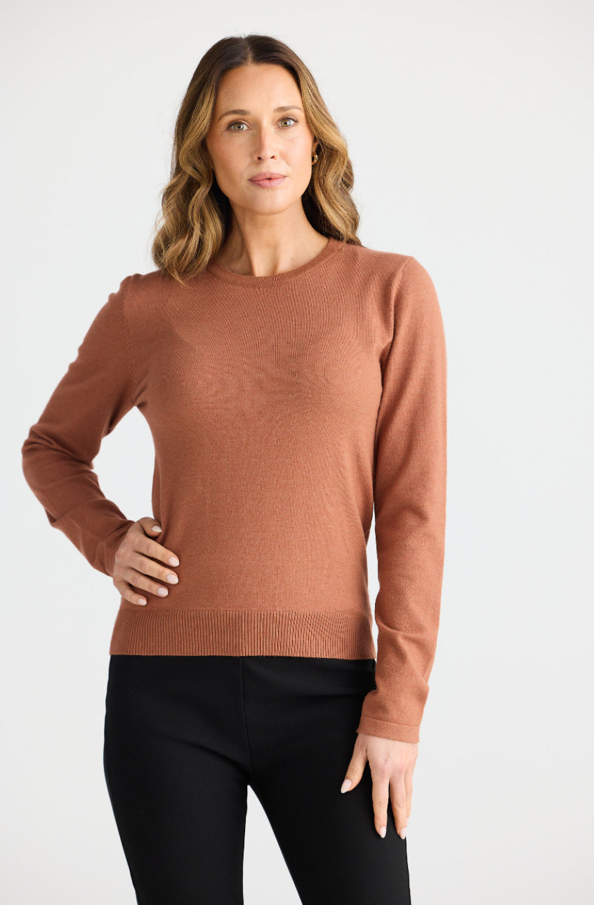 Breeze LS Knit Top