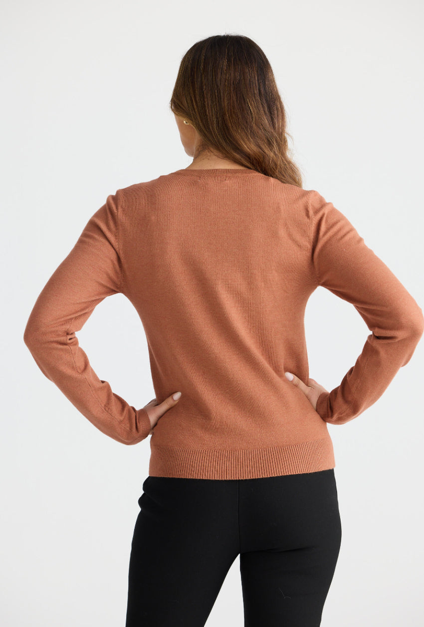 Breeze LS Knit Top