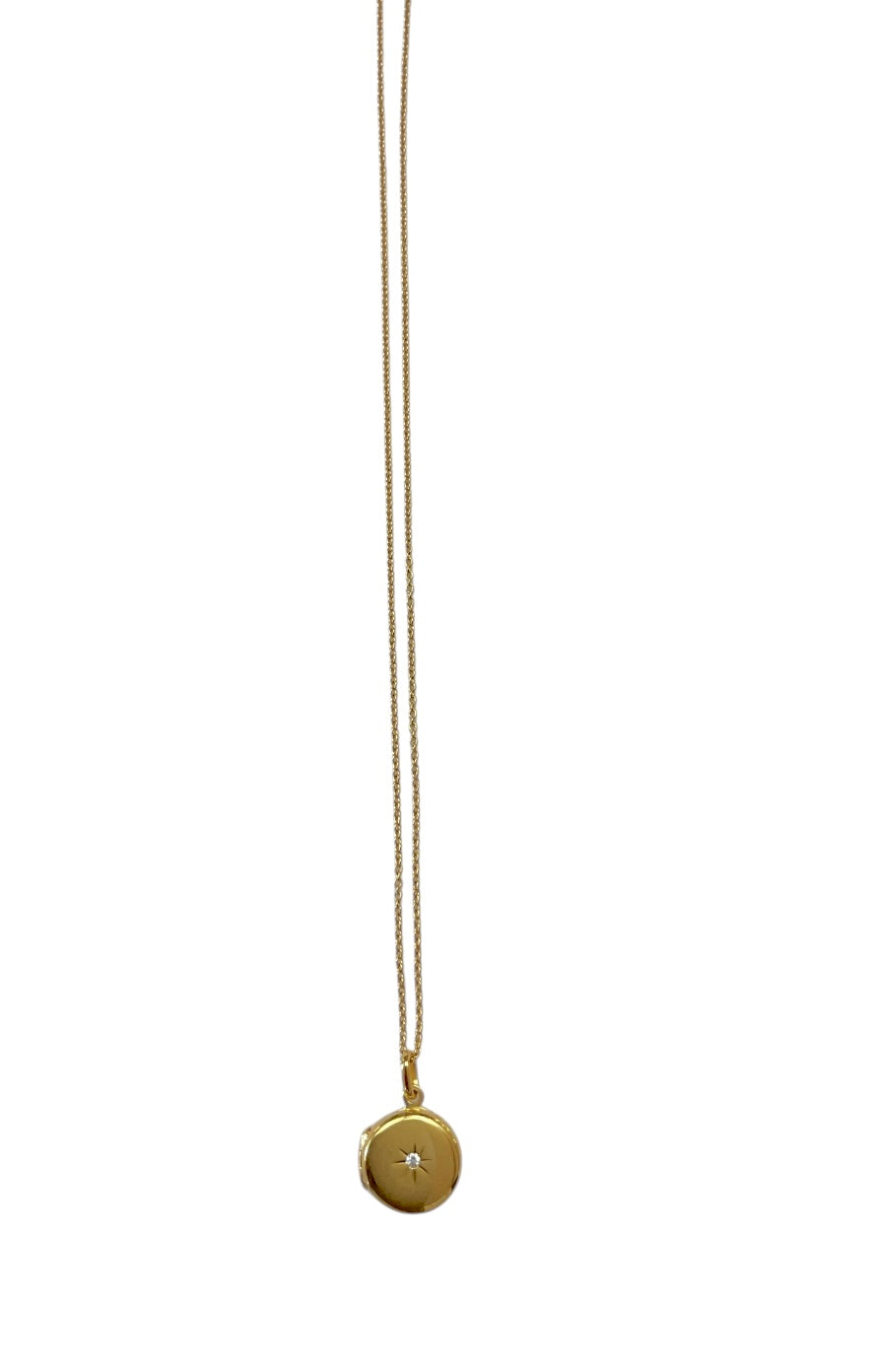 Locket Necklace gold