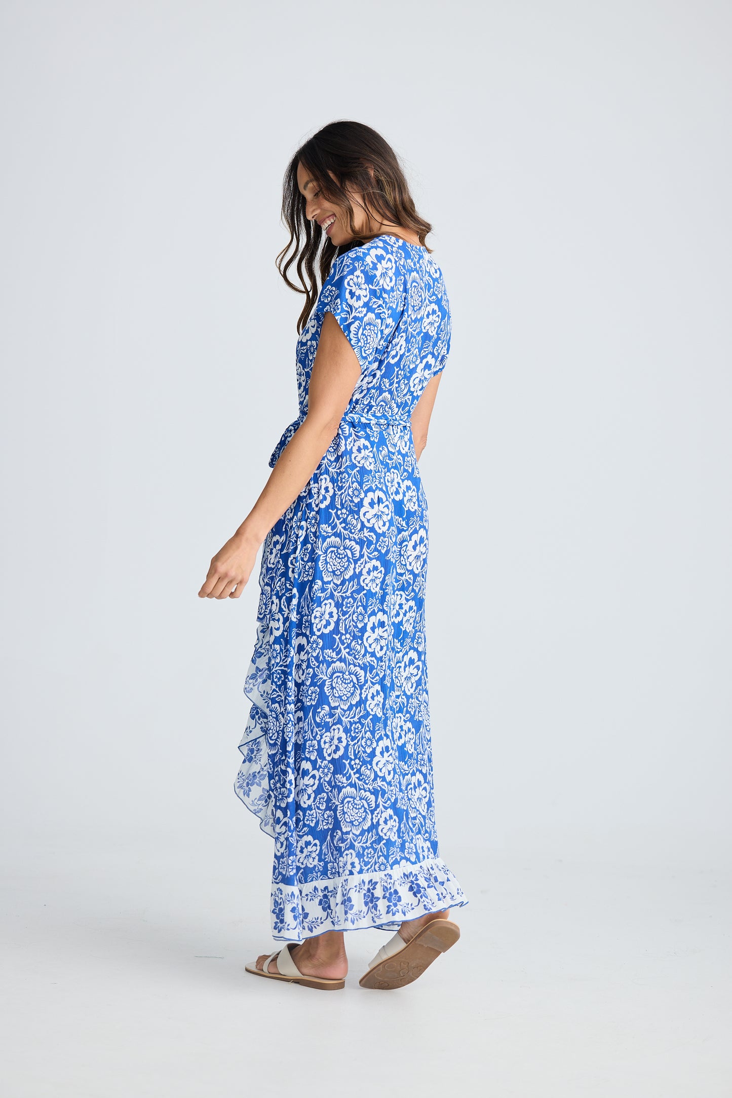Lotus Wrap Dress