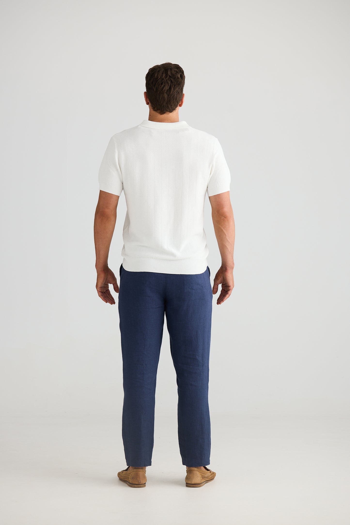 Ollie Cable Knit Polo