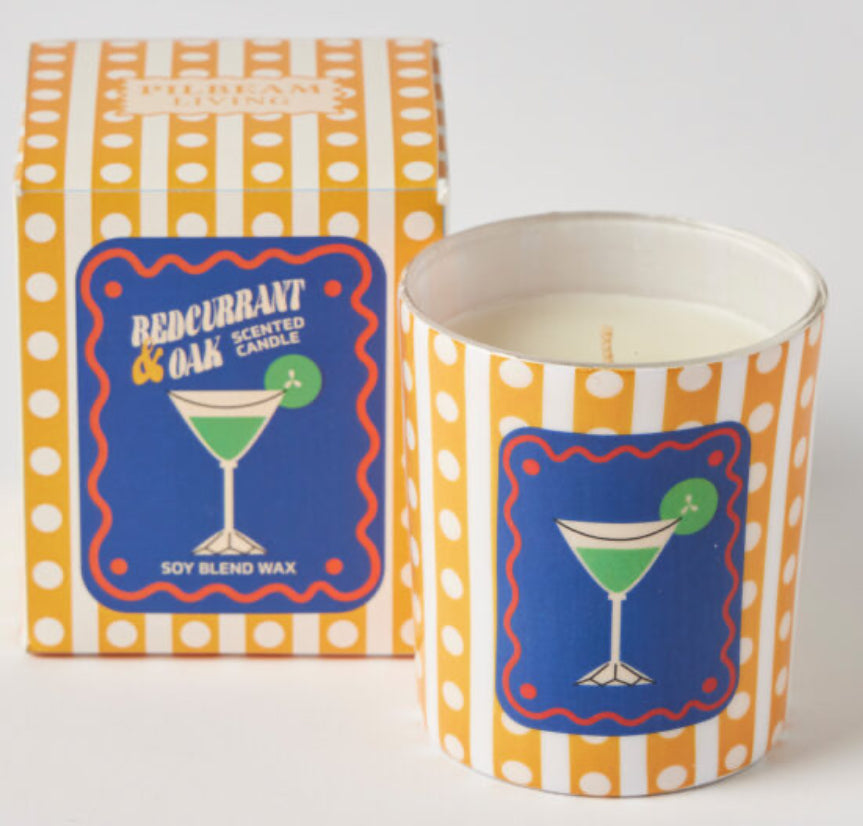 Redcurrant & Oak Scented Candle