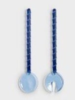 Salad server sling blue