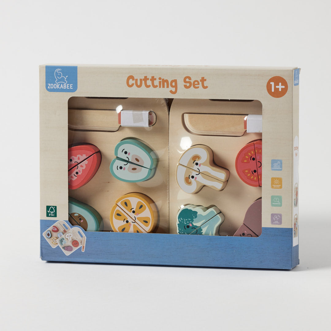 Fruit and Vegetable Cutting Set Zookabee