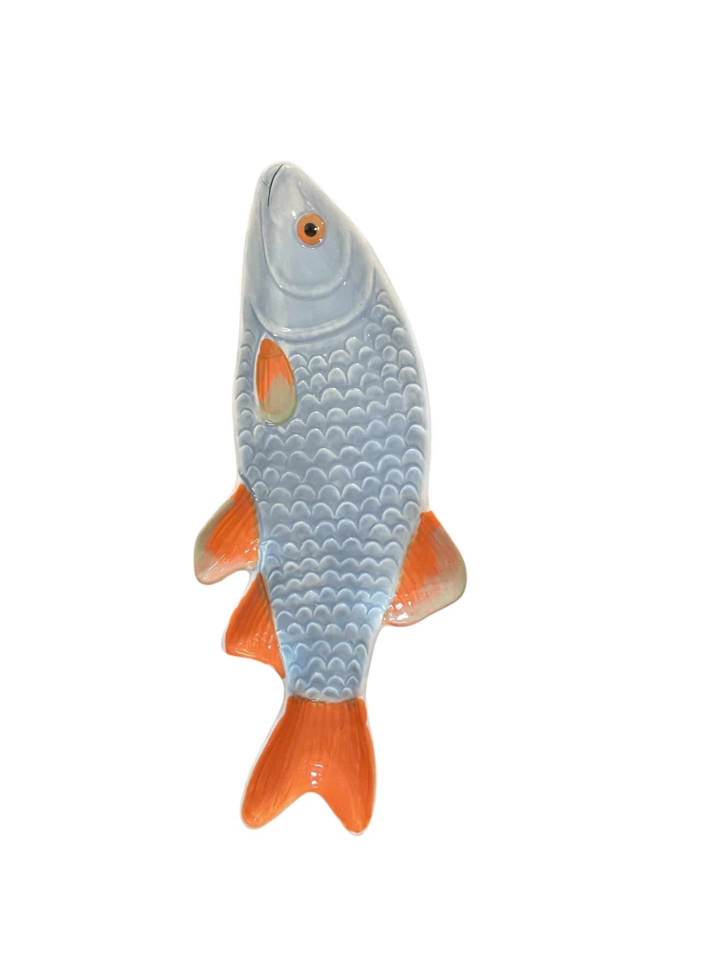 Finn Ceramic Fish Plate 13x32cm Multi