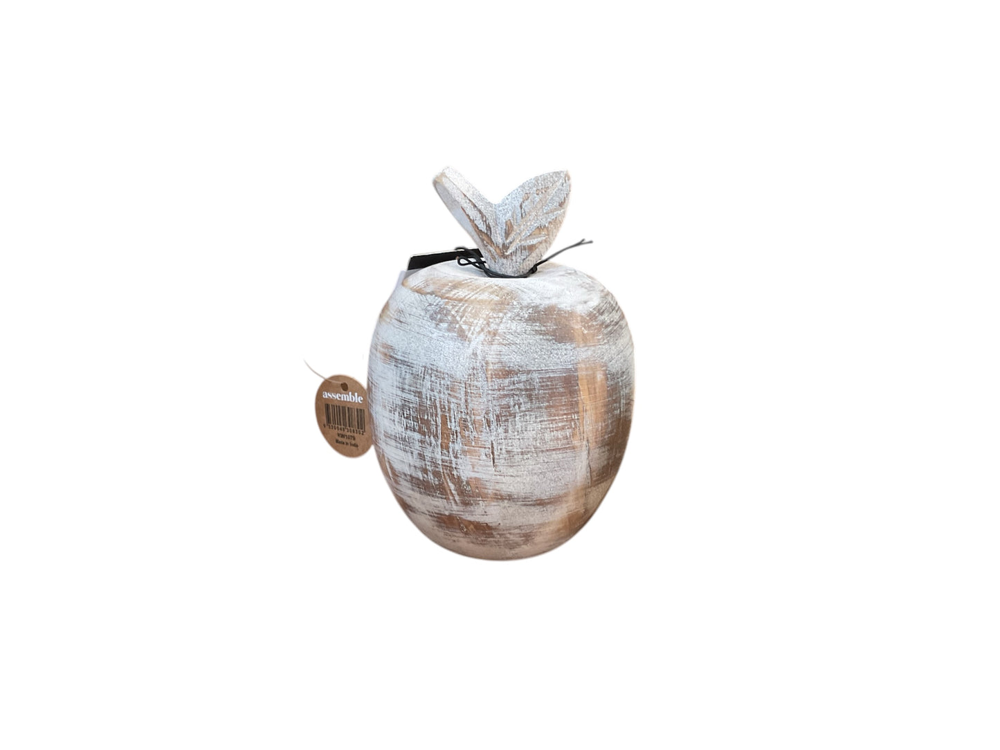 Pedro Apple Decor 9.3x9.3x14cm Nat
