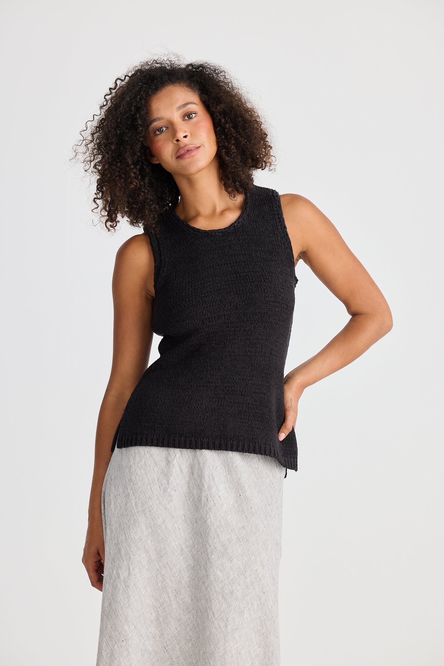 Saffron Knit Tank