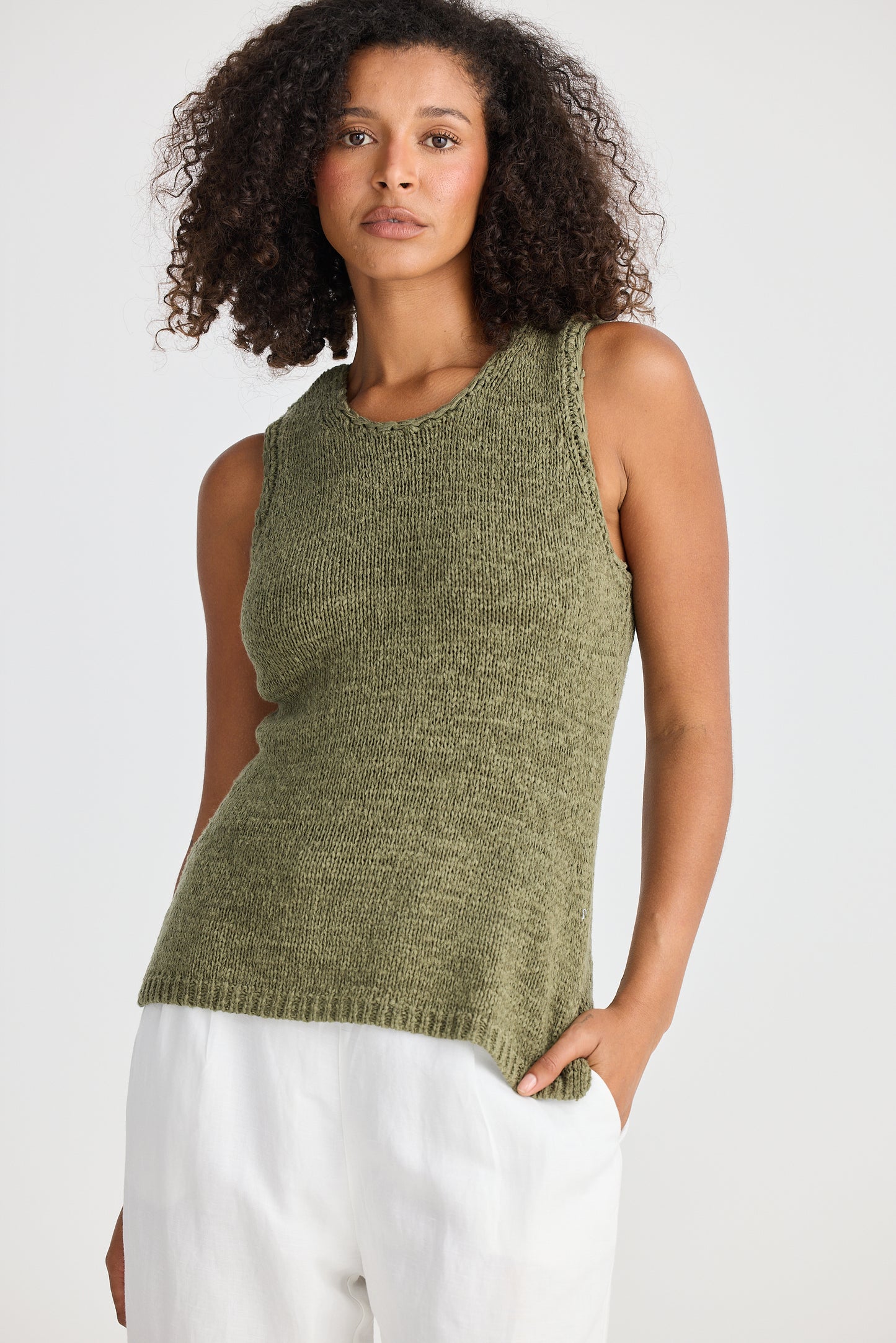 Saffron Knit Tank