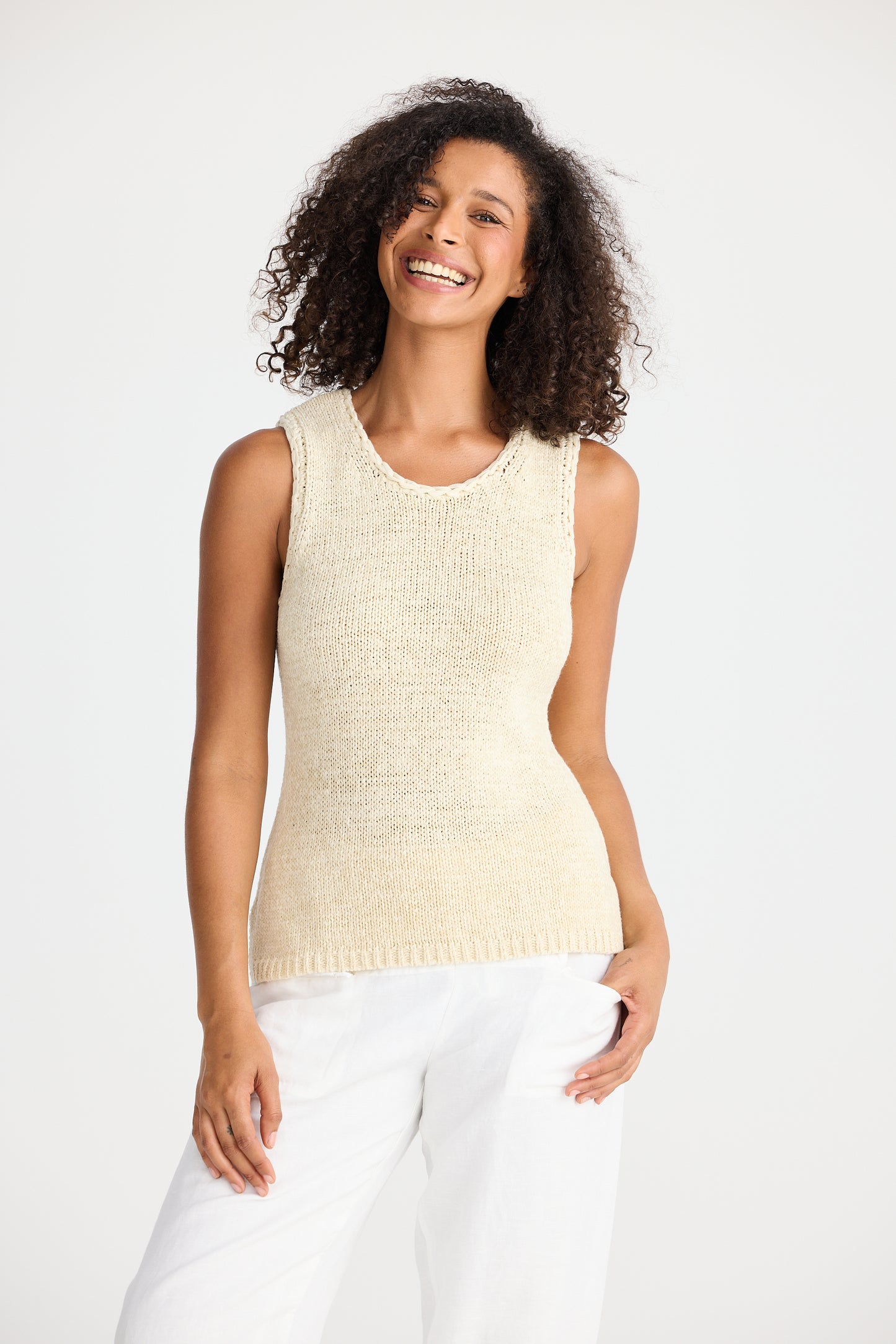 Saffron Knit Tank