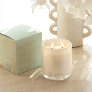 Saffron, Juniper Berries, Black Violet, Raspberry Scented Soy Candle | 400gm