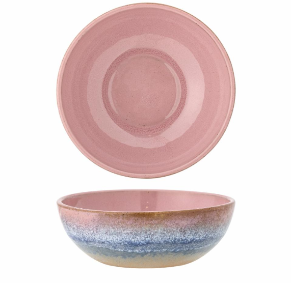 Paula Bowl, Rose, Stoneware