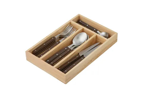 Remy 24pc S/S Cutlery Cocoa