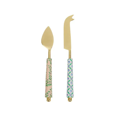 Iris S/2 S/Steel Cheese Knives 21cm Mult
