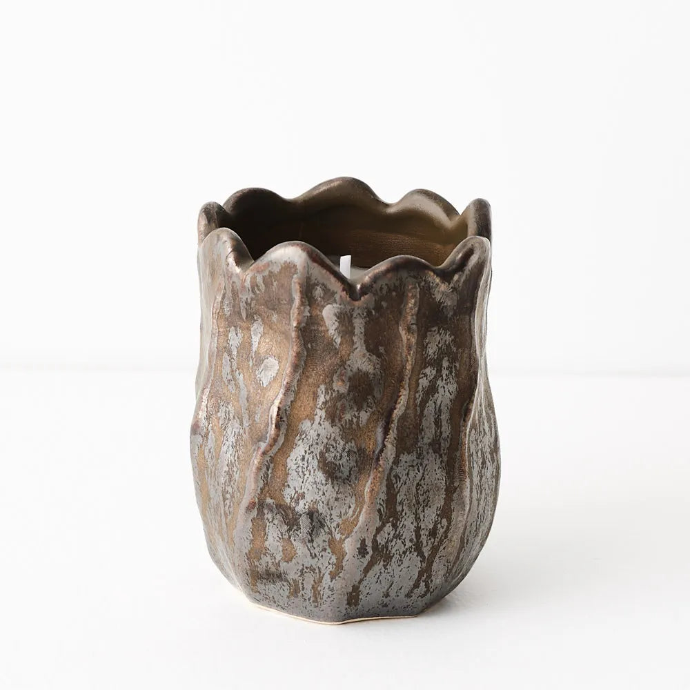 Mae rose candle