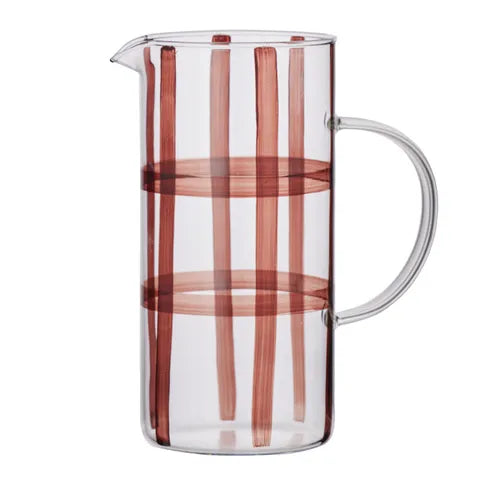 Max Glass Jug Clear/Choc
