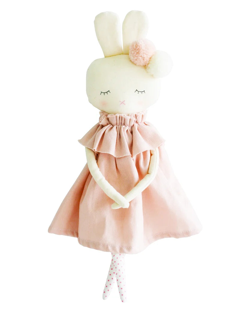 Isabelle Bunny Pink Linen