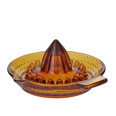 Lia Glass Juicer Amber