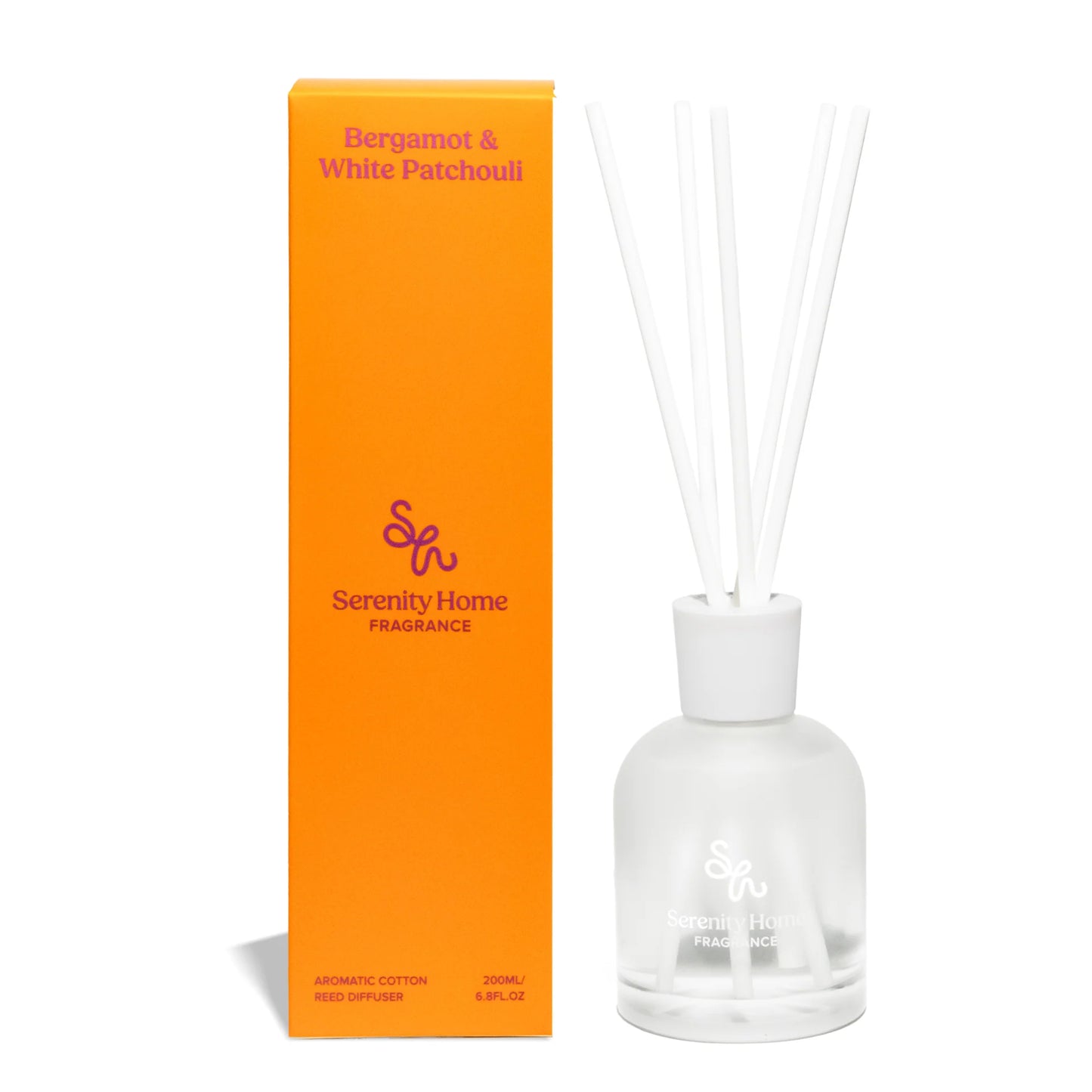 Bergamot & White Patchouli 200ml Diffuser