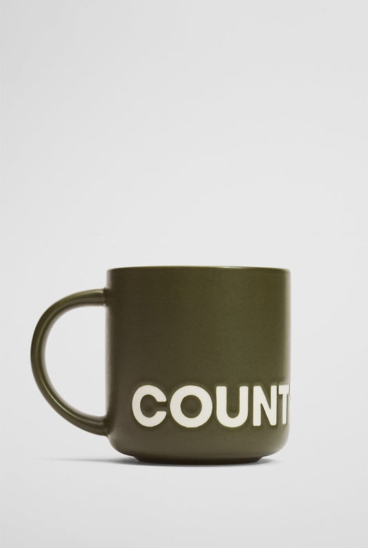 DEMM MUG:DARK OLIVE