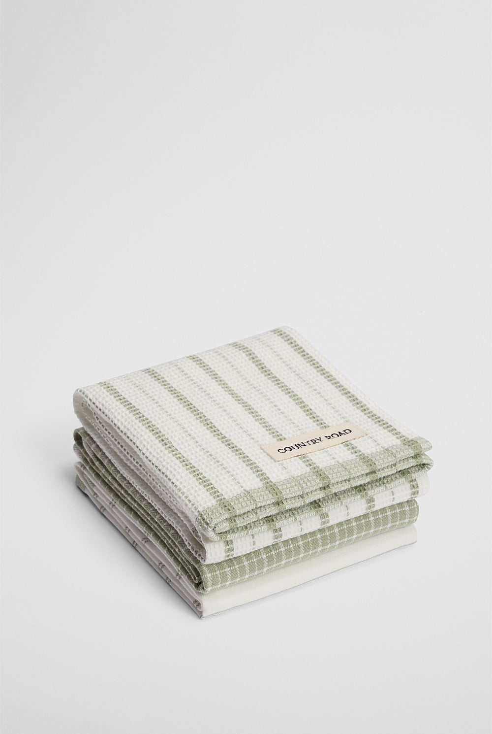 LAINE TEA TOWEL 3/PK ACACIA