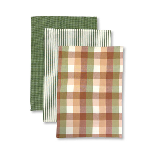 Woven Multi Teatowel Pack 3