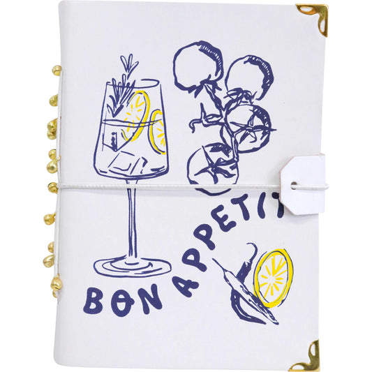 Leather N/book Bon Appetit