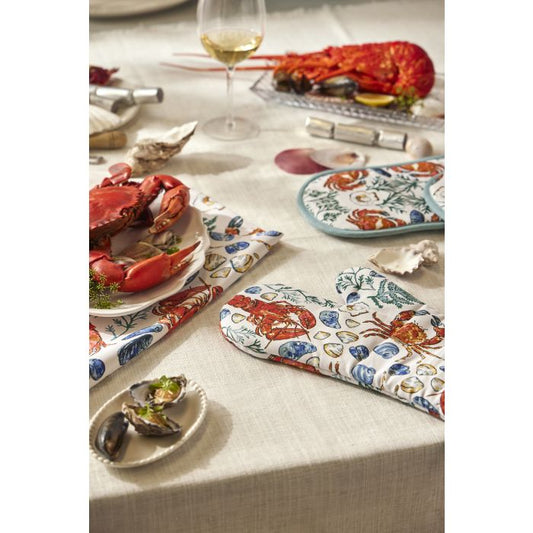 Ulster Weavers Shellfish Gauntlet Oven Glove Multi-Coloured