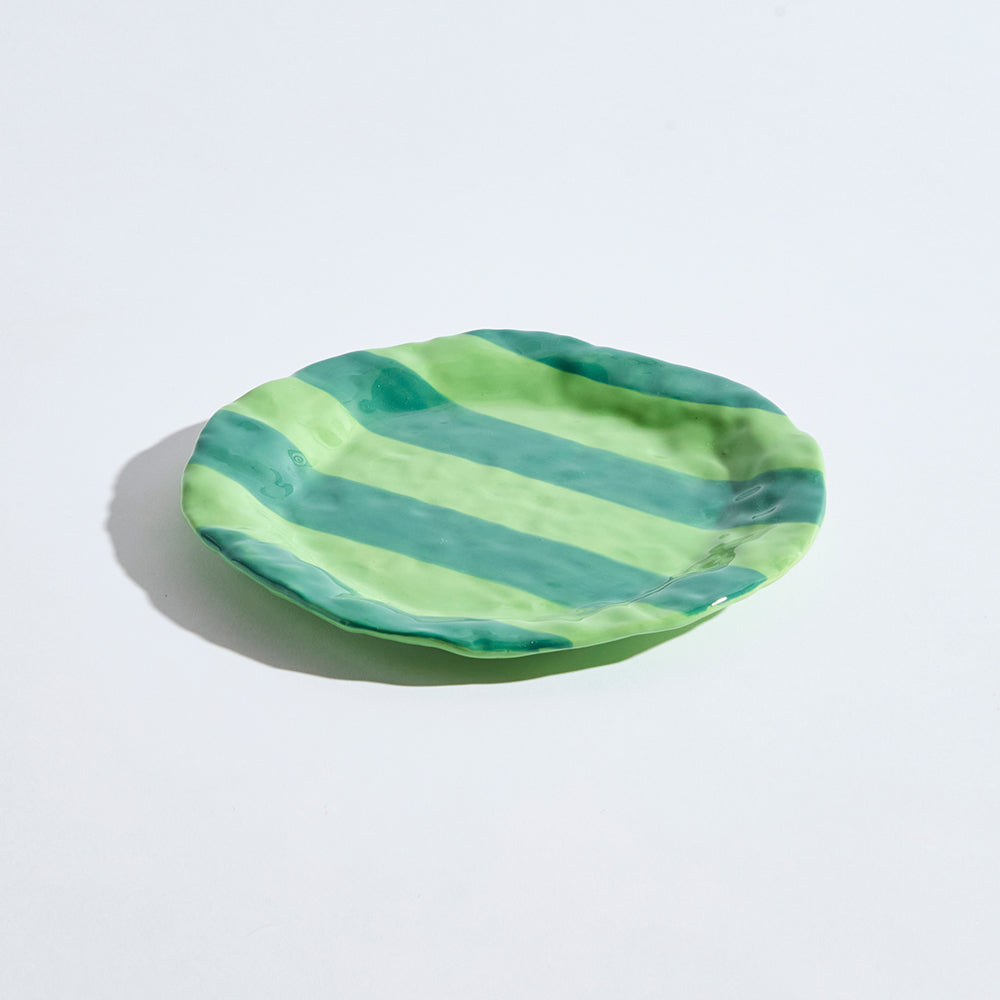 Hampton Plate Green | Set of 4