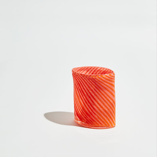 Maxime Low Vase Orange
