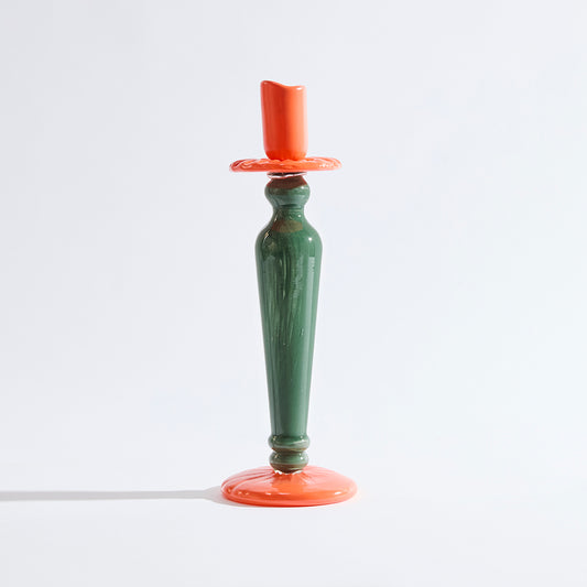 Verona Green Candle Holder