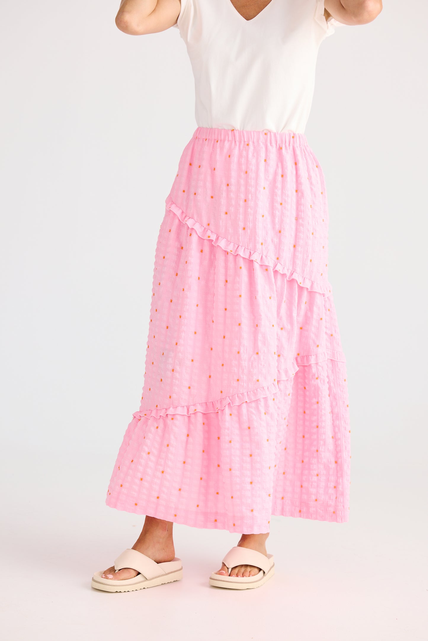 Frangipani Midi Skirt
