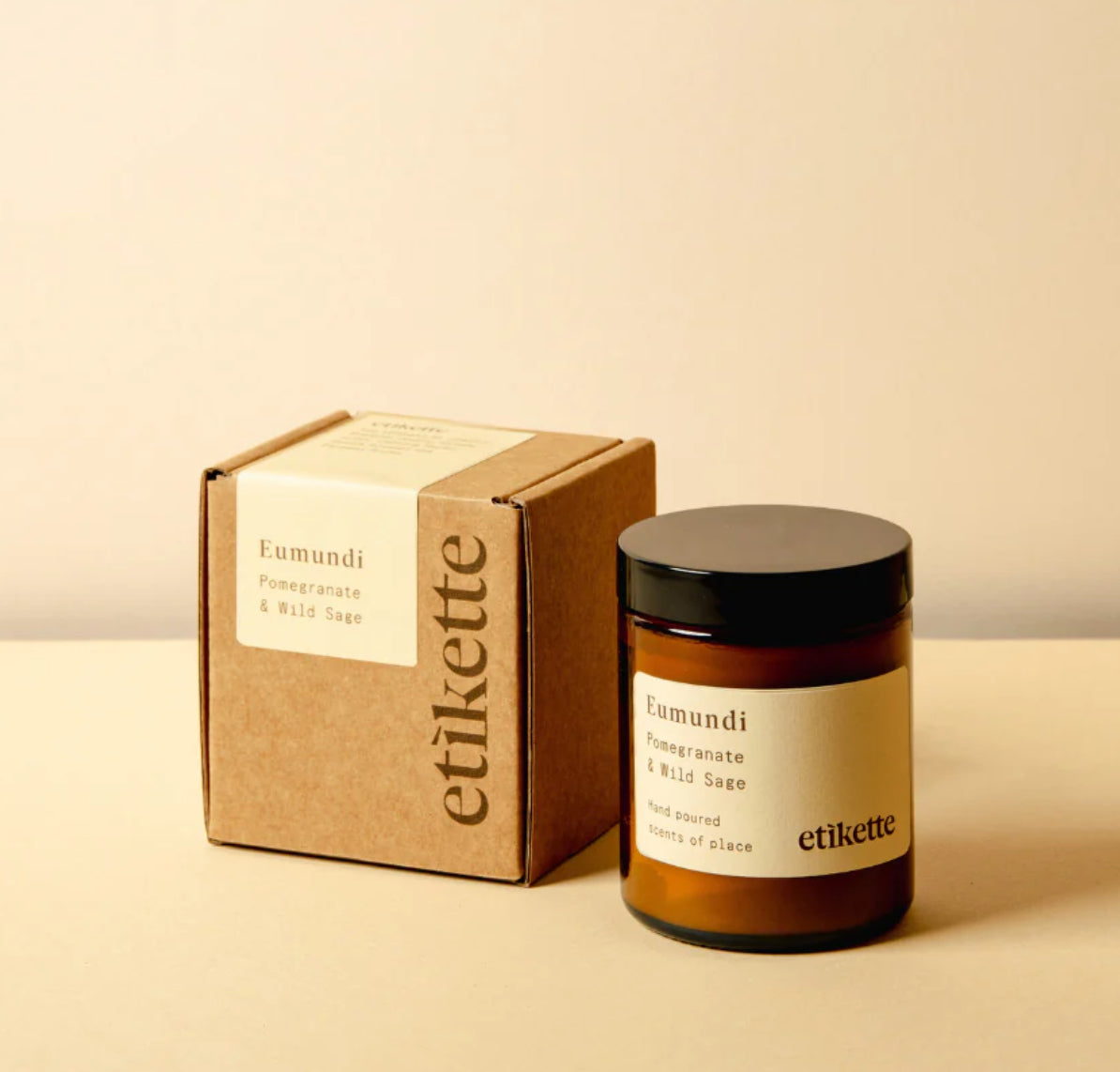 Eumundi // Pomegranate and Wild Sage candle