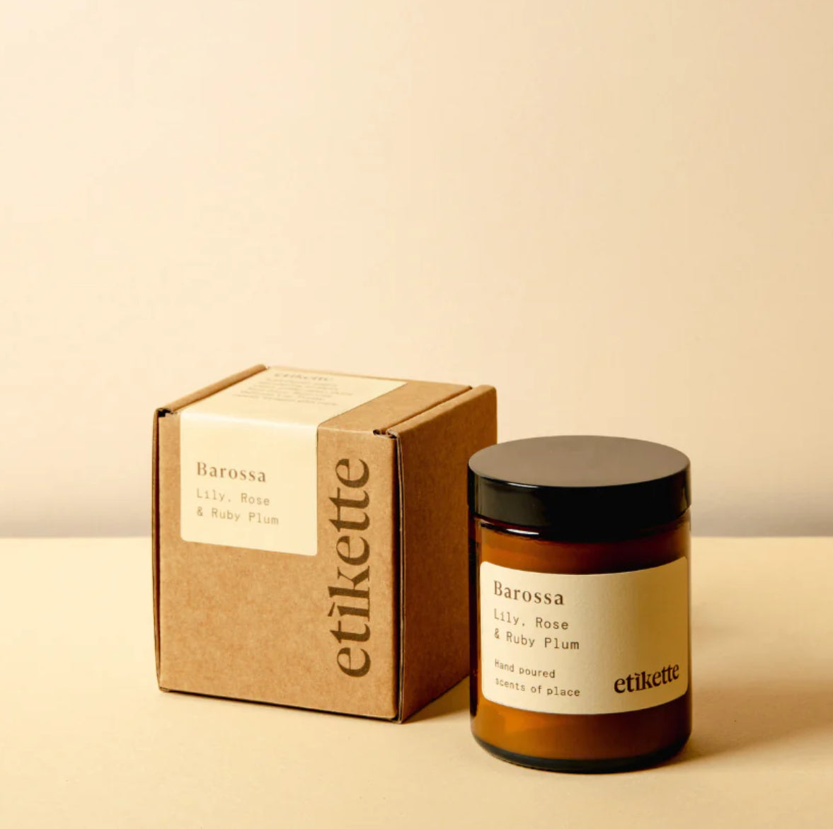 Barossa Lily, Rose and Ruby Plum candle