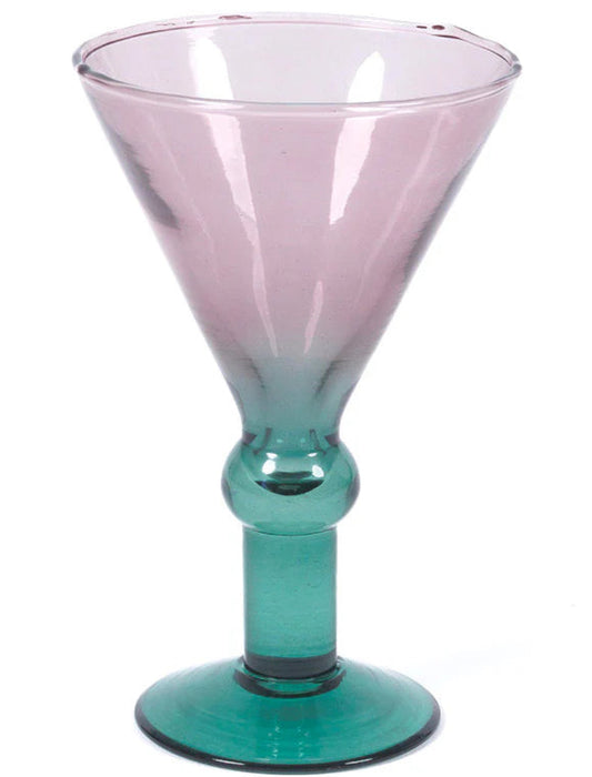 Dahlia Martini Glass Set of 4