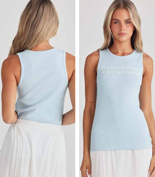 Lovers Ribbed Tank