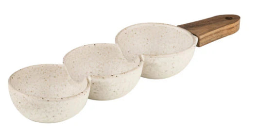 Terra Ecru 3 Part Serve Stick