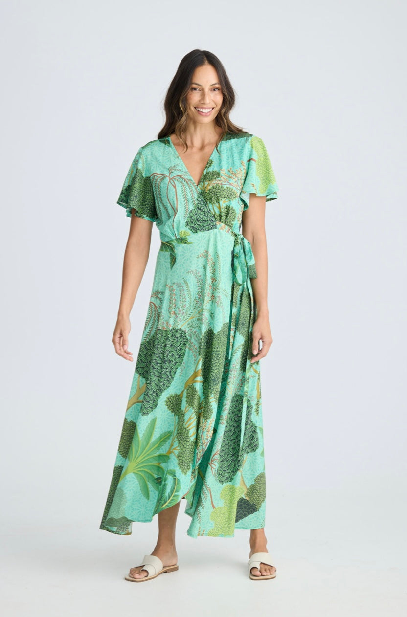 Tropics Wrap Dress