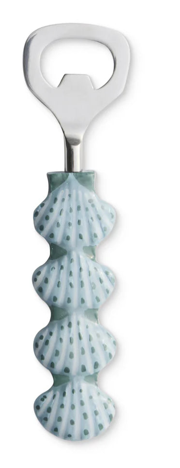 Scallop Blue Bottle Opener